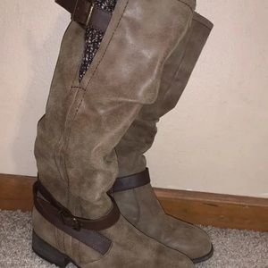 NEW Light Brown Knee-High Boots